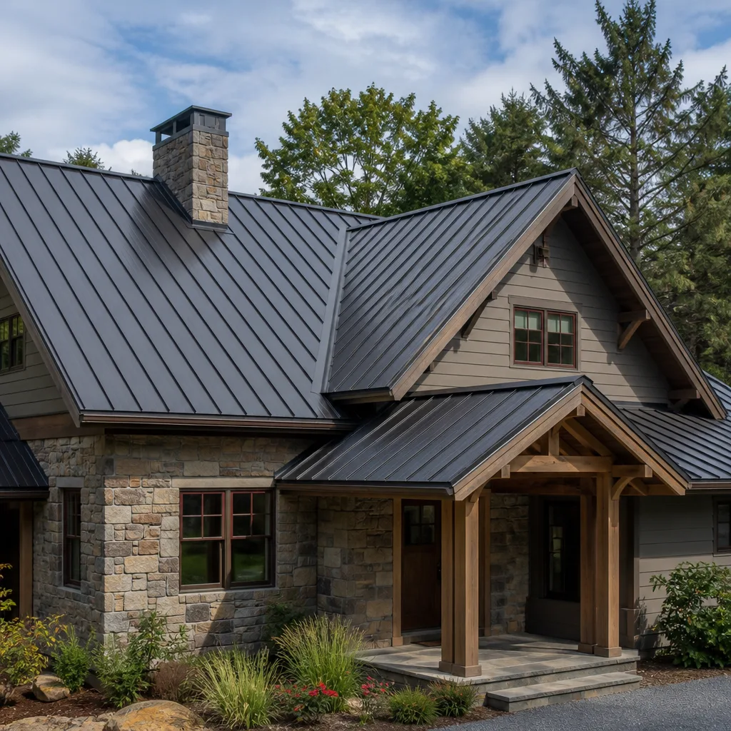 Metal roofing